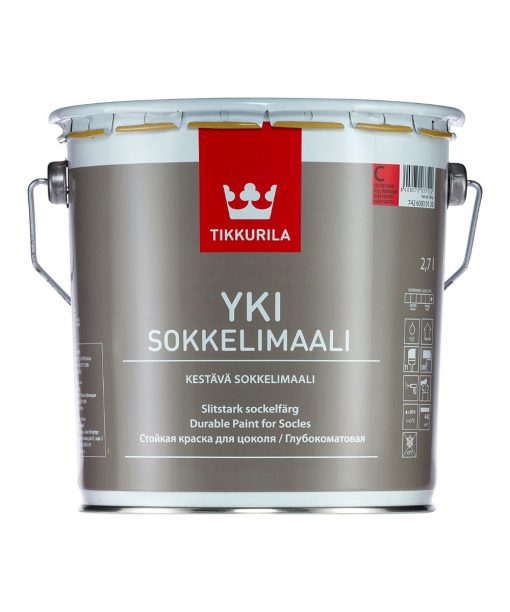 Yki sokkelimaali 2,7l