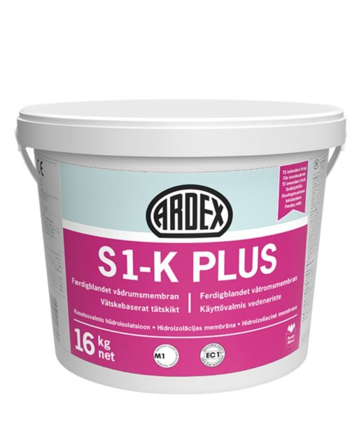 ARDEX S 1-K PLUS 16KG VEDENERISTE