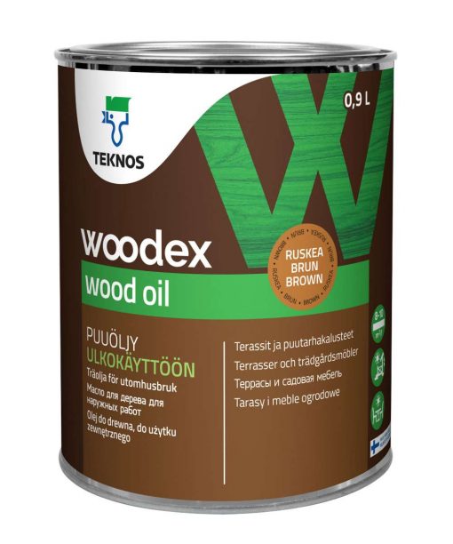 Woodex Wood Oil Ruskea