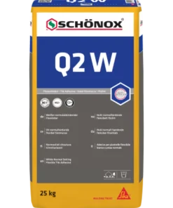 SANEERAUSLAASTI SCHÖNOX Q2 W 25KG