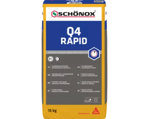 SANEERAUSLAASTI SCHÖNOX Q4 RAPID 15KG